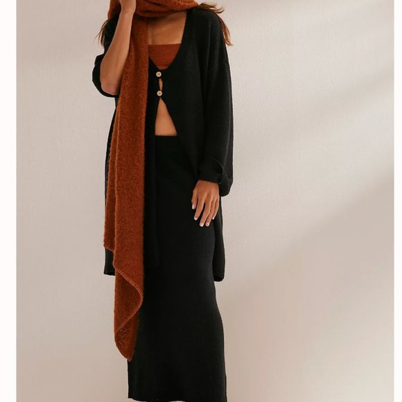 Free People Tamara Sweater Set - Black - Picture 2 of 5